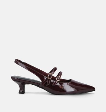 Marco Tozzi Pumps Zwart/Bordeaux