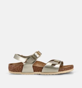 Birkenstock Sandalen White/ELECTRIC METALLIC GOLD/Electric Metallic Copper/Electric Metallic Silver Dots