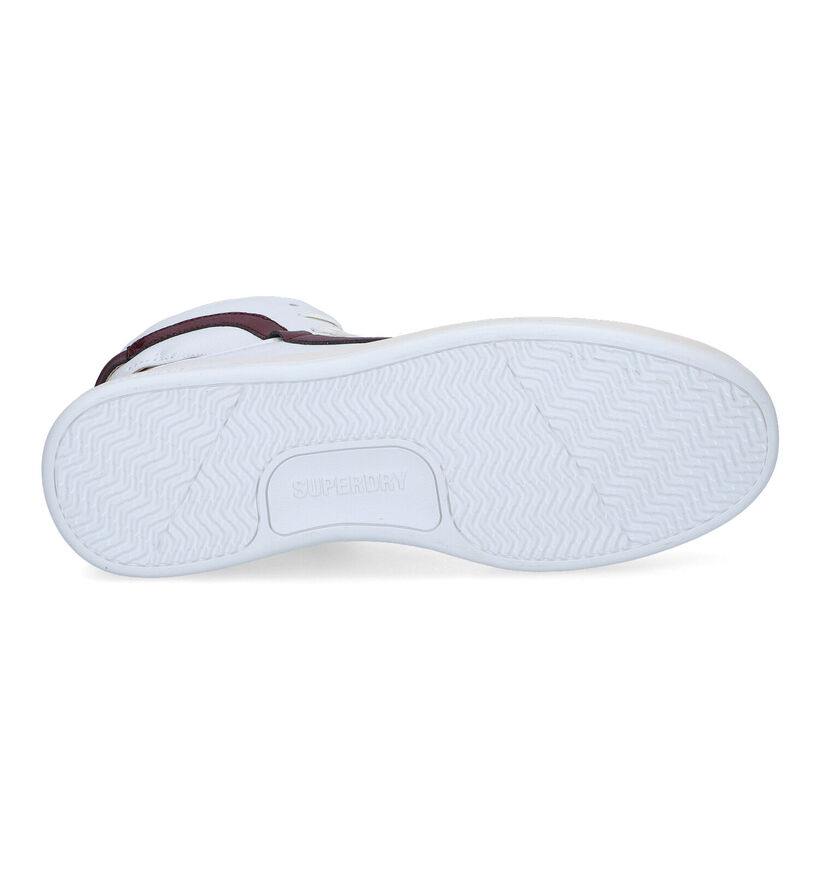 Superdry Vegan Baskets en Blanc en simili cuir (305768)