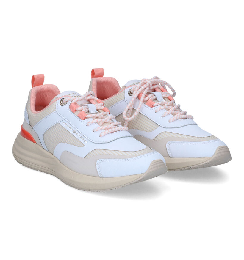 Tommy Hilfiger Feminine Baskets en Bleu pour femmes (310679) - pour semelles orthopédiques