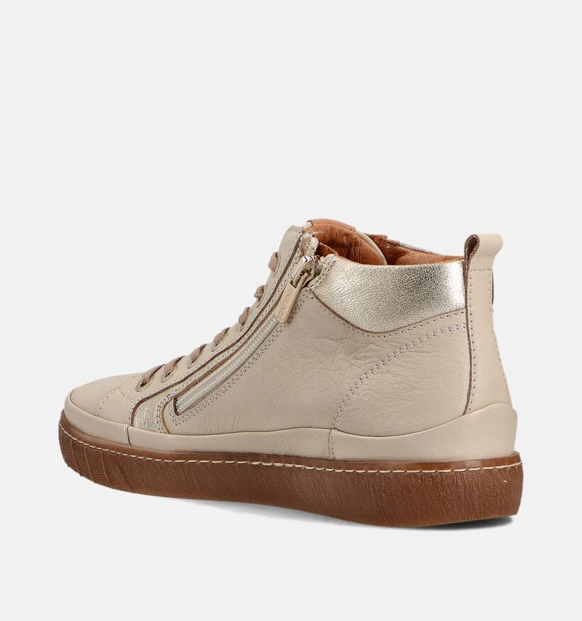 Pikolinos Lanzarote Beige/Gouden Sneakers voor dames (363883) - geschikt voor steunzolen