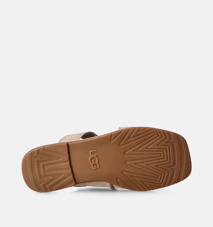 UGG Matira Nu-pieds plates en Beige pour femmes (352822)