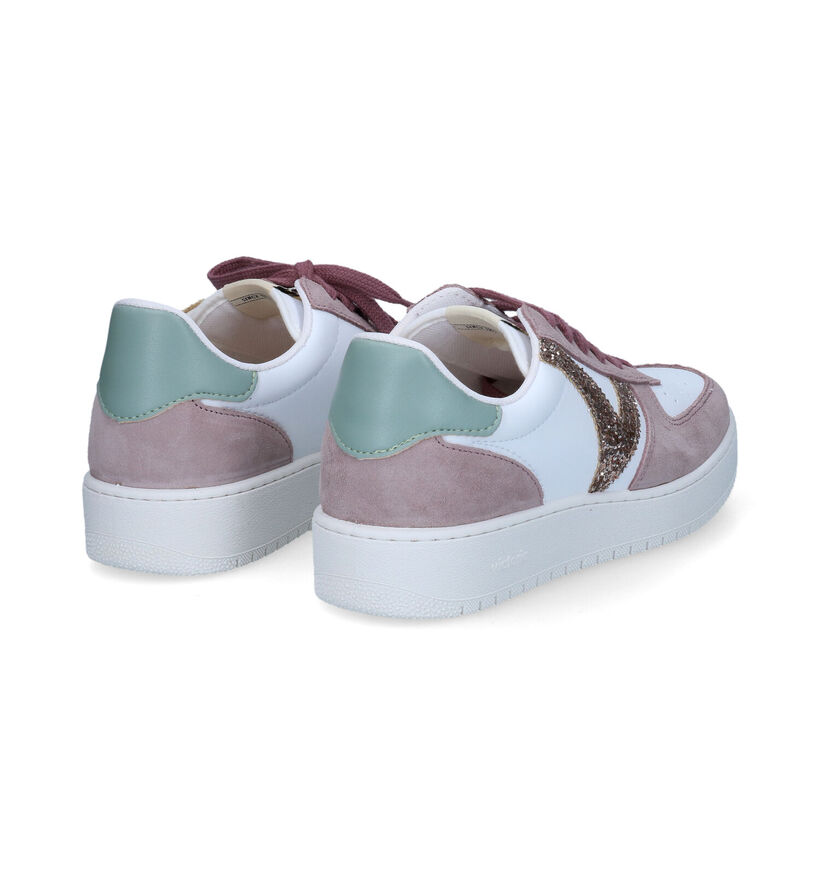 Victoria Groene Sneakers in kunstleer (314644)