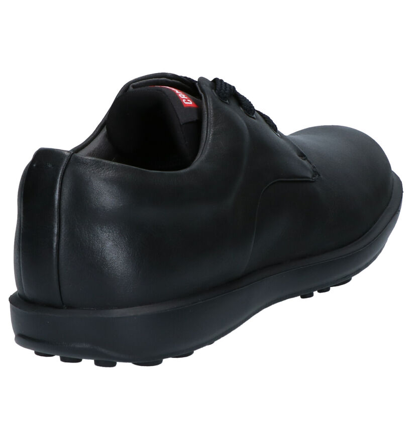 Camper Chaussures basses en Noir en cuir (256262)