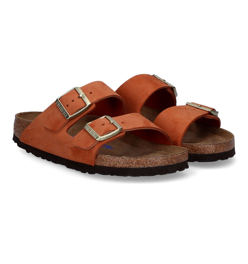 Birkenstock Arizona Paarse Slippers voor dames (322541)