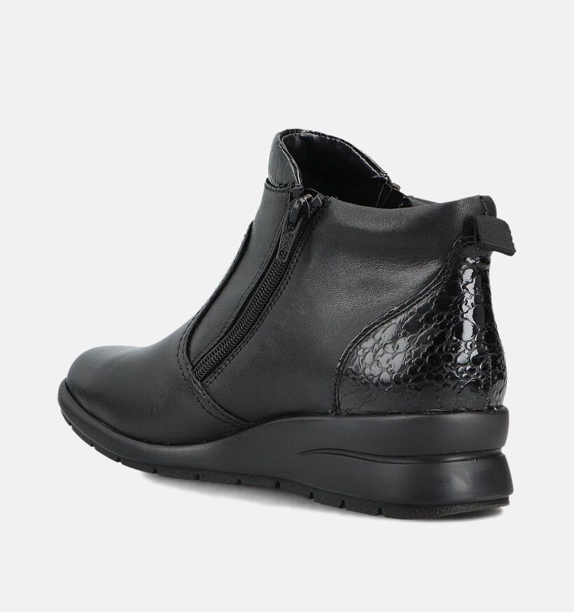 Rieker Bottines en Noir pour femmes (377923) - pour semelles orthop&eacute;diques