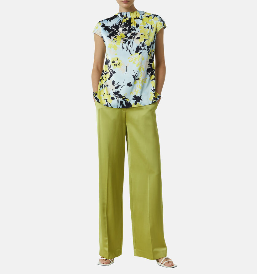 comma Blauwe Blouse voor dames (356969)