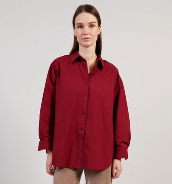 The Korner Blouses Bordeaux