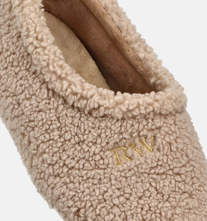 River Woods Niala Beige Gesloten Pantoffels voor dames (363671) - geschikt voor steunzolen
