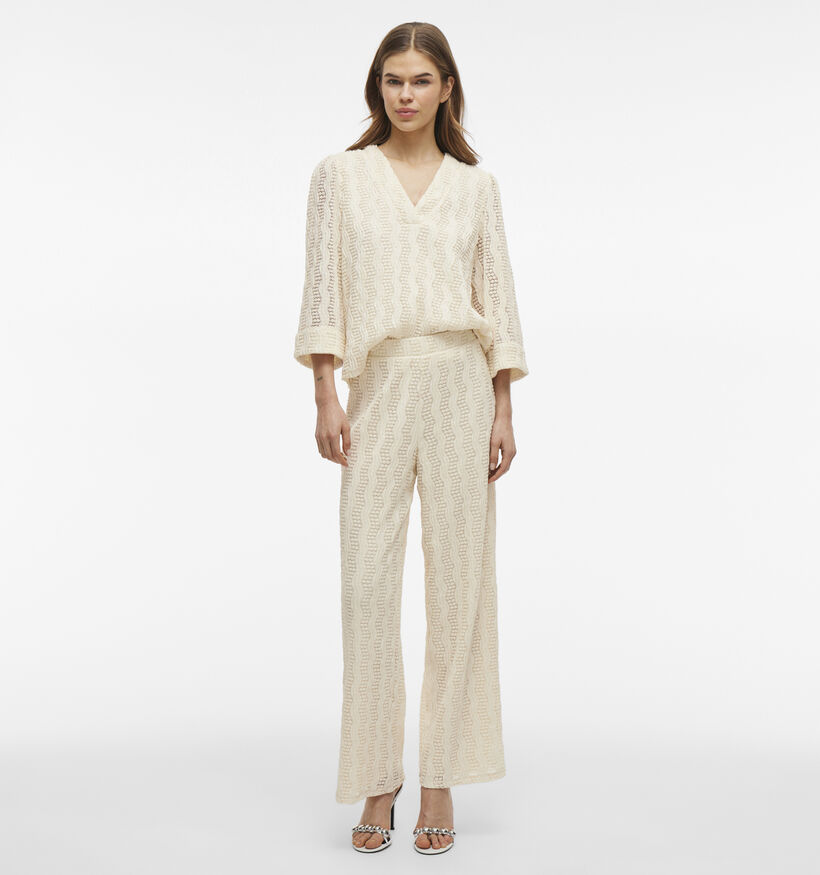 Vila Lumena Beige Blouse voor dames (353018)