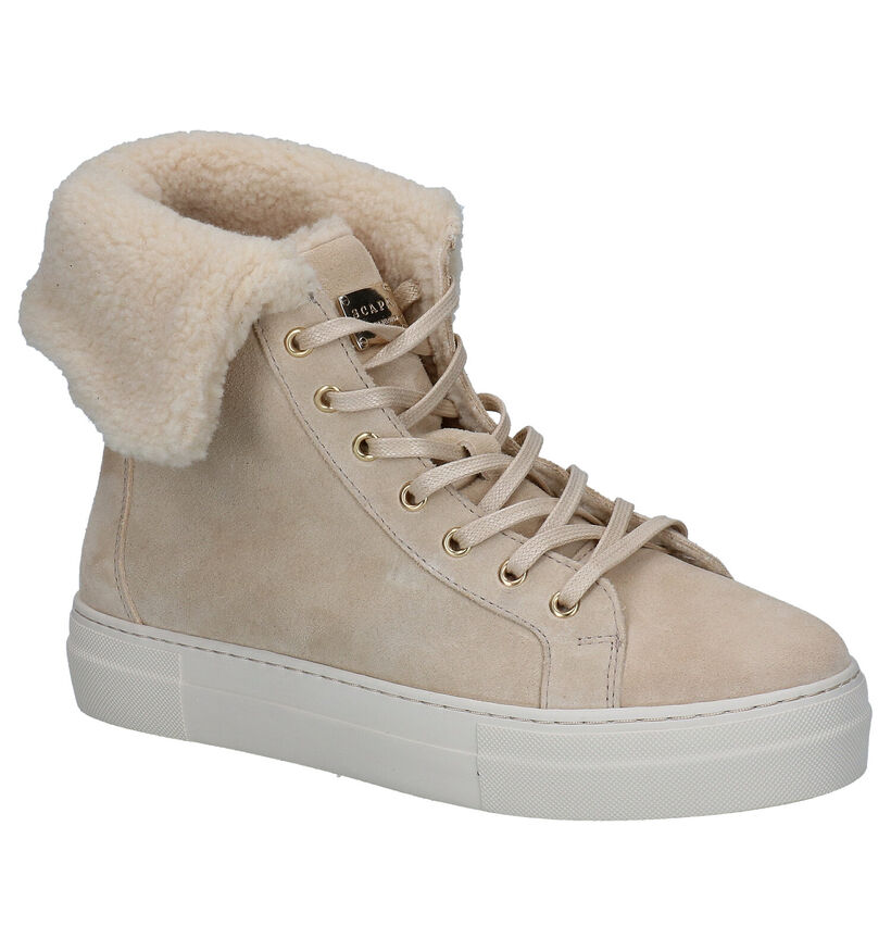 Scapa Ecru Boots in daim (297904)