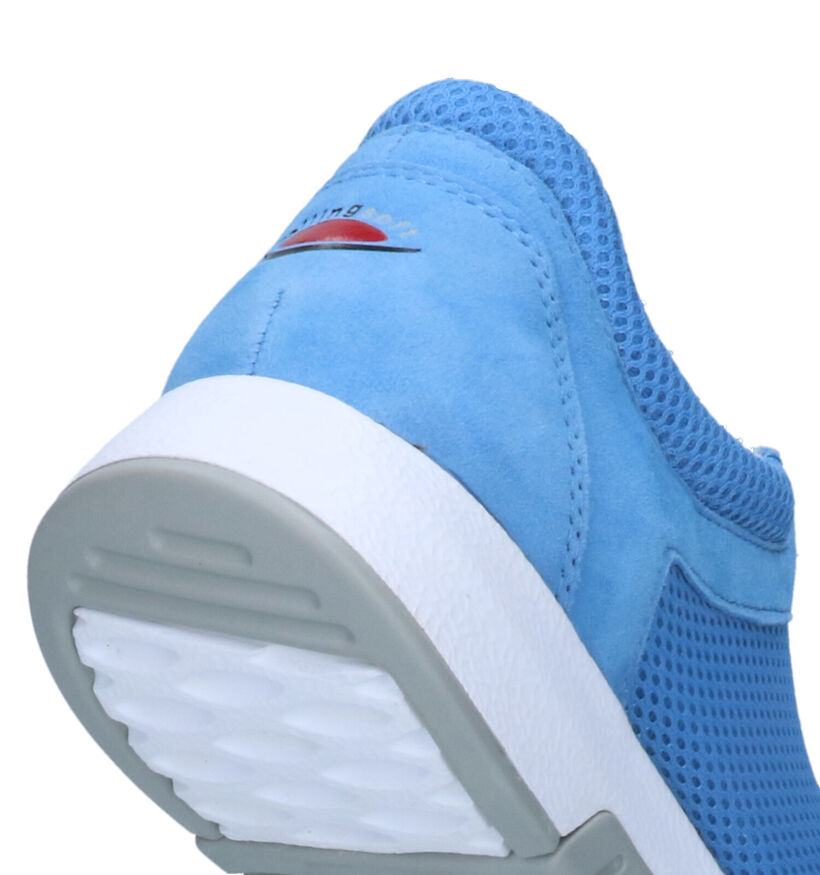 Gabor Rollingsoft Baskets en Bleu pour femmes (334330) - pour semelles orthopédiques