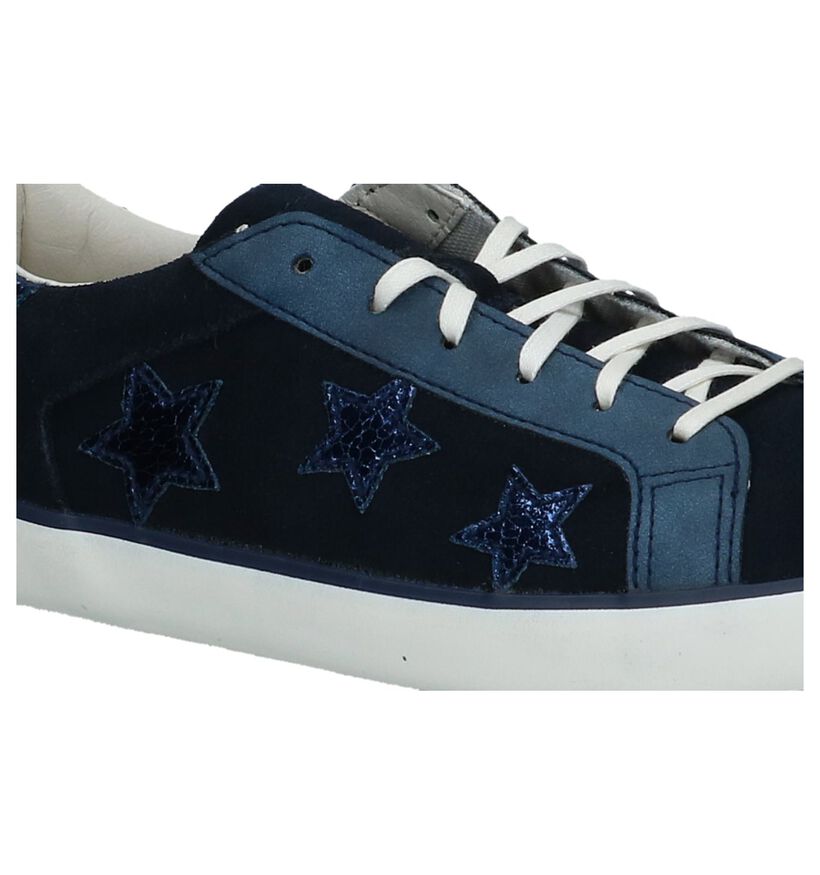 Blauwe Esprit Sneakers met Sterrenprint, , pdp