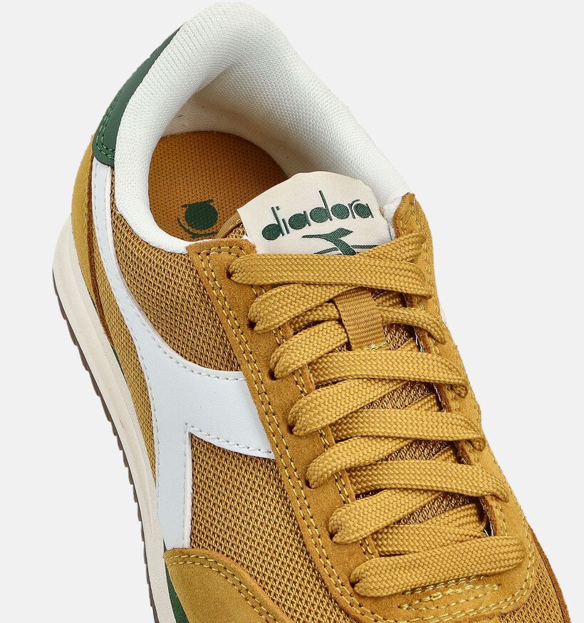 Diadora Cross Gele Sneakers voor dames (361388) - geschikt voor steunzolen