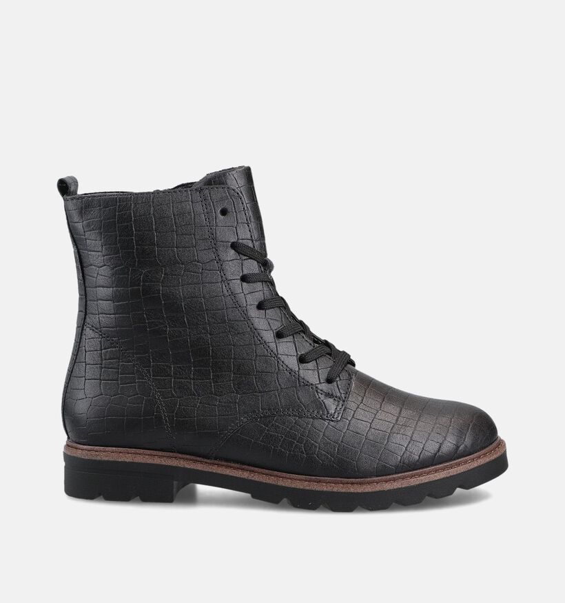 Remonte Boots à lacets en Noir pour femmes (363577) - pour semelles orthopédiques