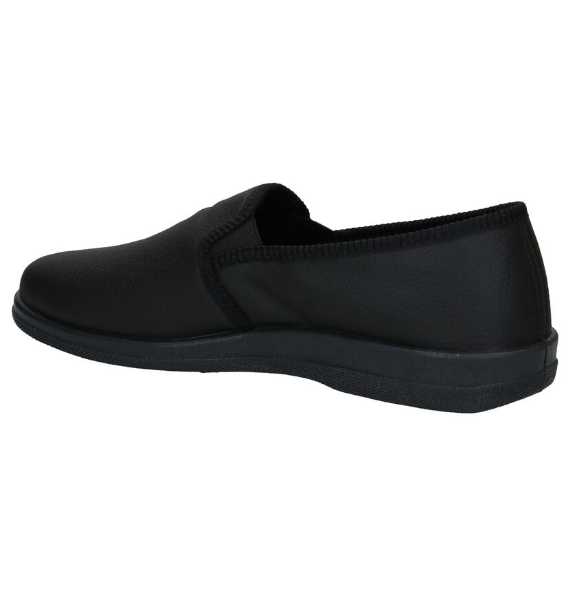 Slippers Comfort Zwarte Pantoffels voor heren (281888)