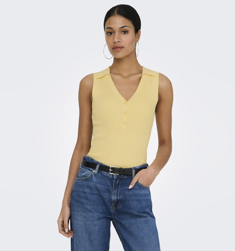 JDY Nanna D&eacute;bardeur en Jaune pour femmes (370053)