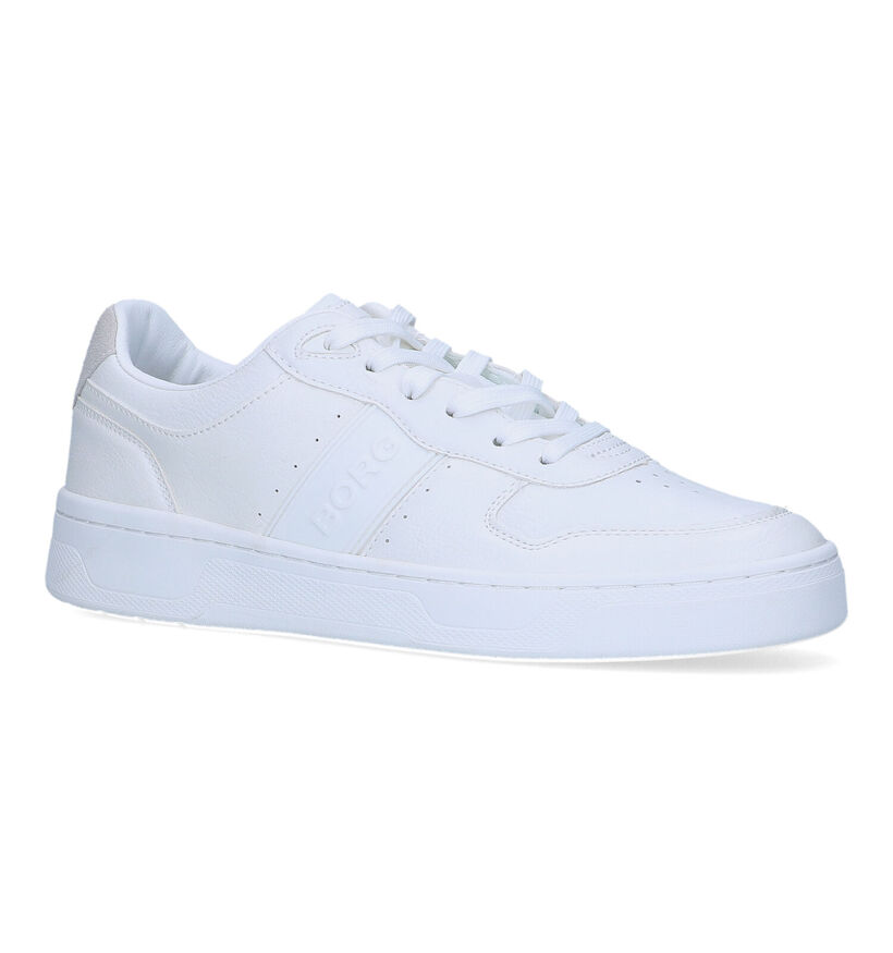 Björn Borg Chaussures à lacets en Blanc pour hommes (320059) - pour semelles orthopédiques