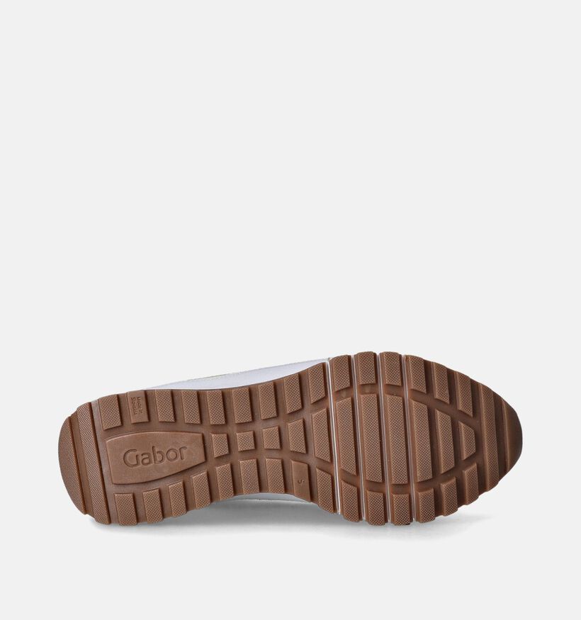 Gabor OptiFit Beige Sneakers voor dames (352089) - geschikt voor steunzolen