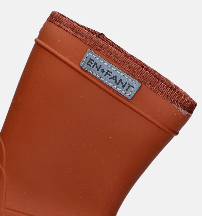 En Fant Bottes de pluie en Cognac pour filles, garçons (346795)