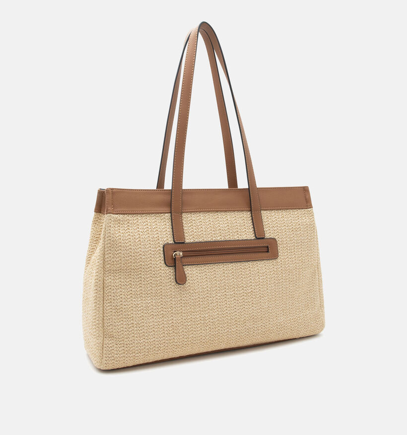 L.Credi Rosalie Cabas en Beige/Marron pour femmes (370937)