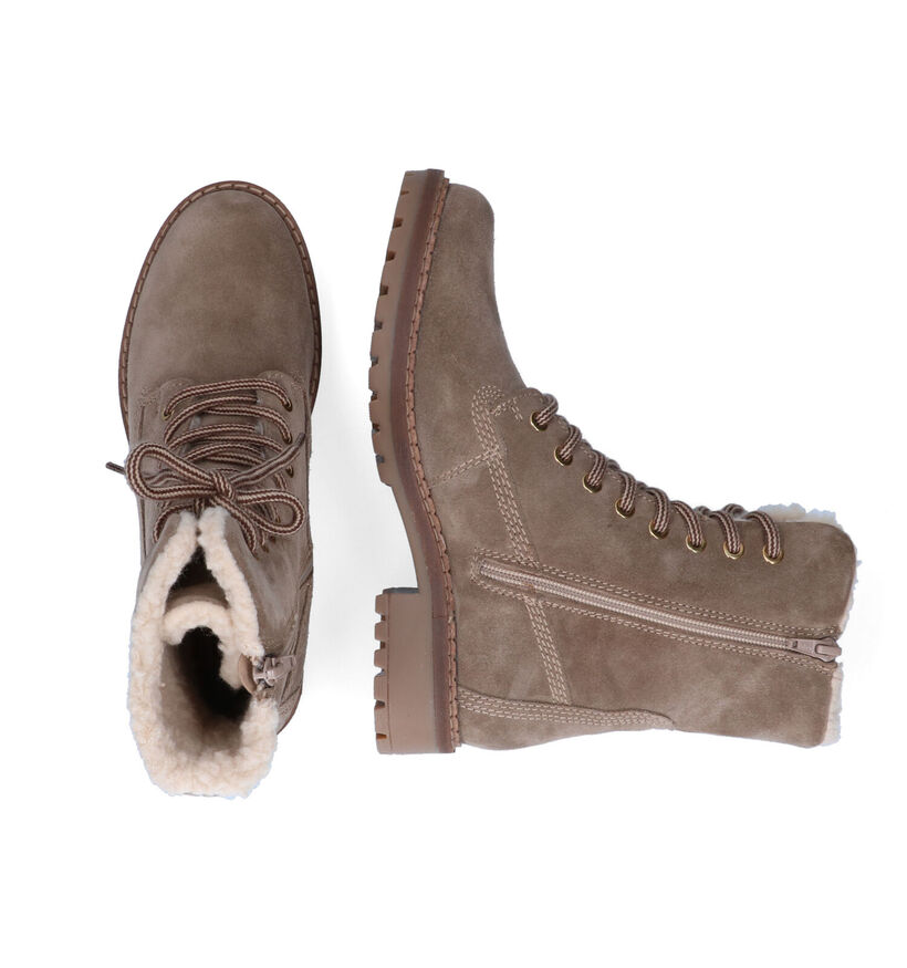 Signatur Bottines en Beige en nubuck (298637)