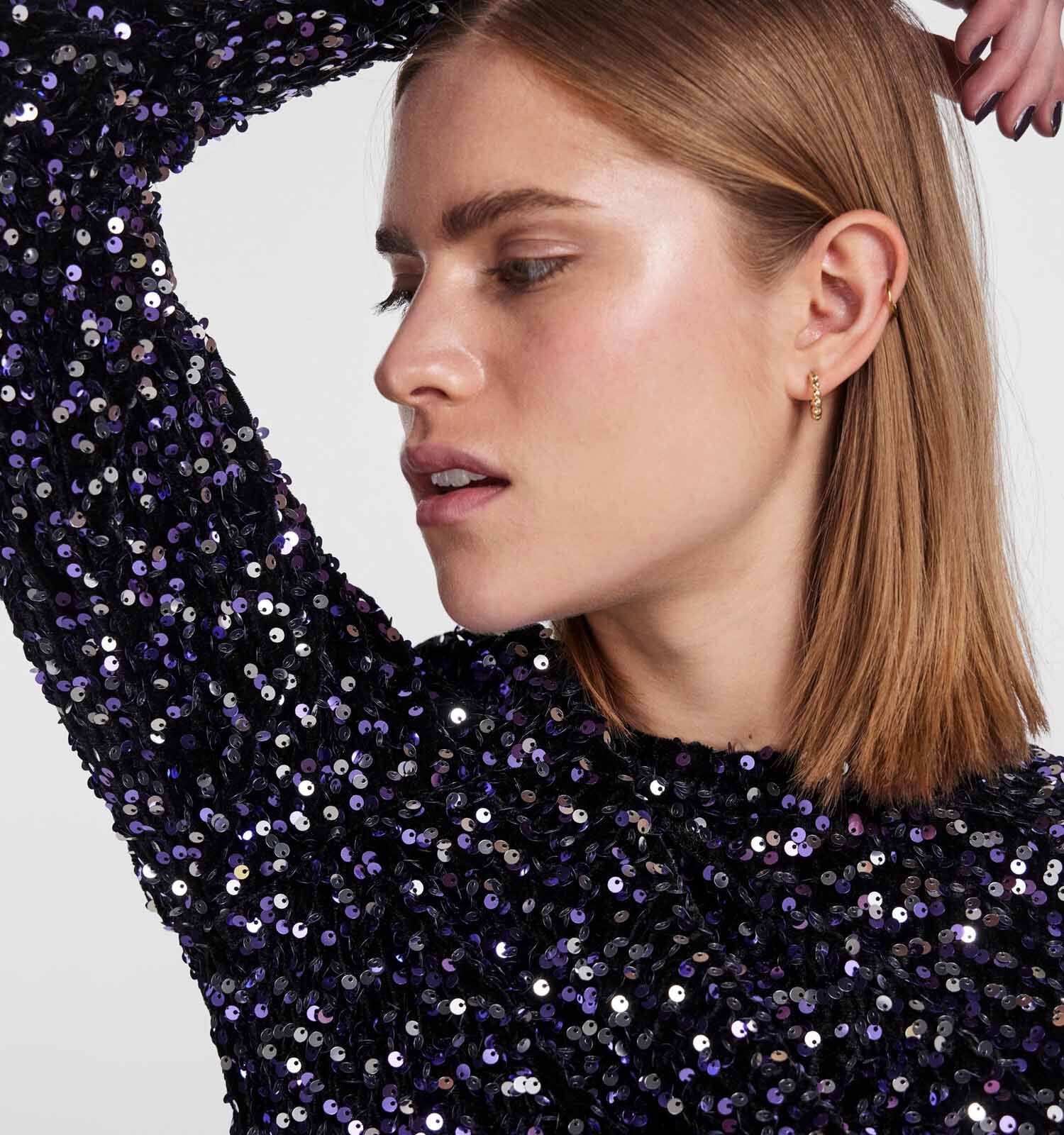 Blouse zwart