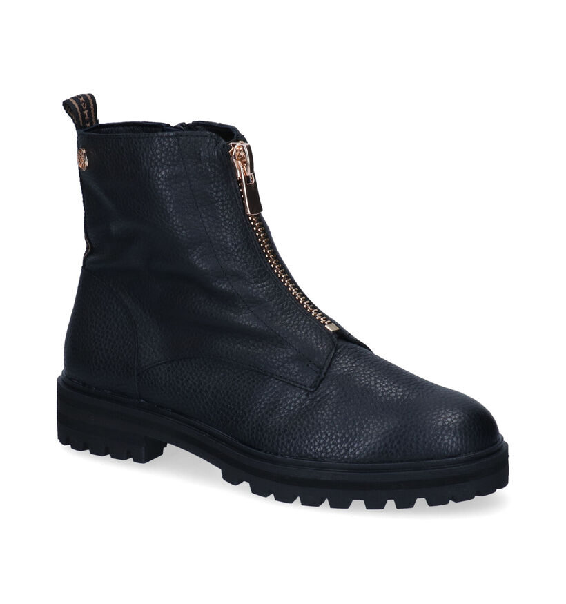 Mexx Flame Bottines en Noir en cuir (296187)