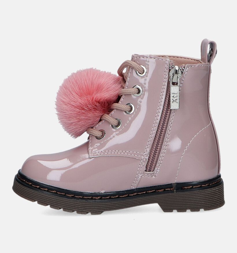 Xti Bottines robustes en Rose en simili cuir (331985)