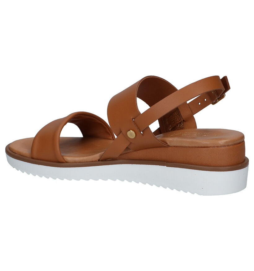 Scapa Witte Sandalen in leer (288761)