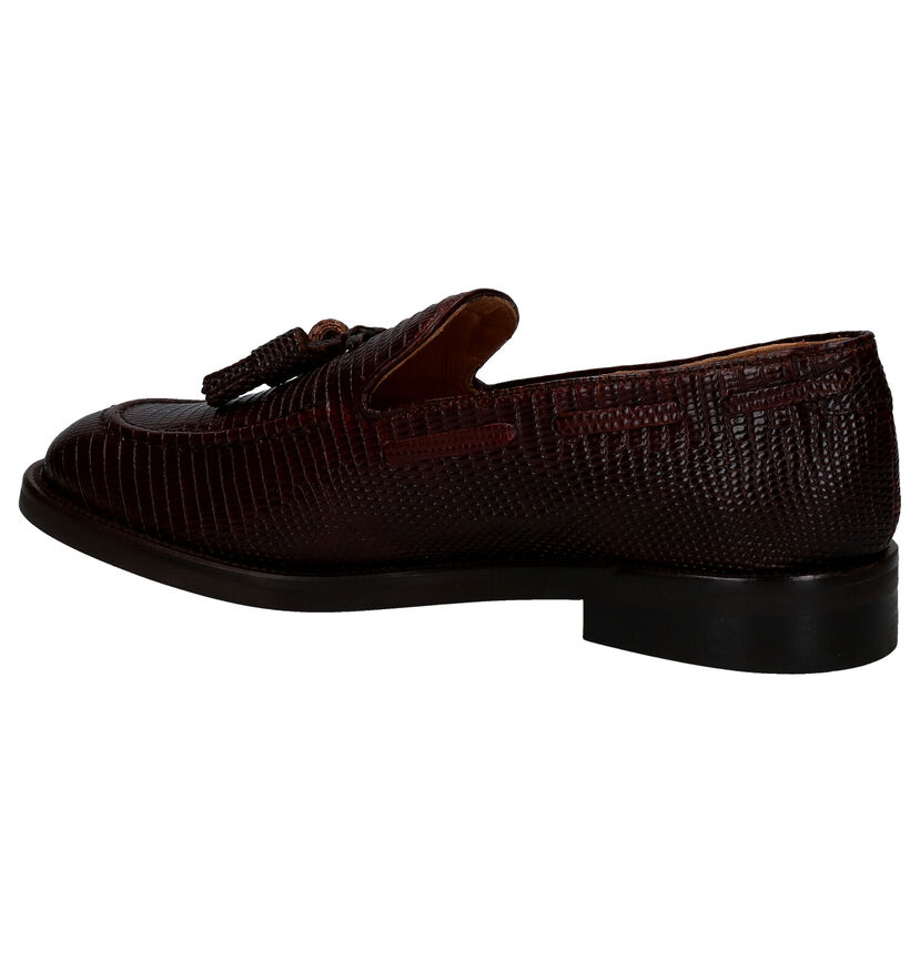 JHay Bruine Loafers in leer (281954)