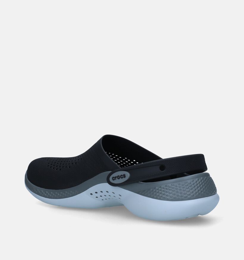 Crocs Literade 360 Nu-pieds en Noir pour hommes (340095)