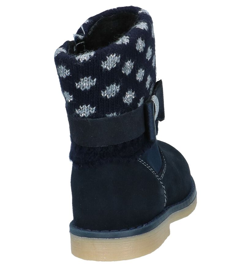 Mkids Bottes basses en Bleu en nubuck (224137)