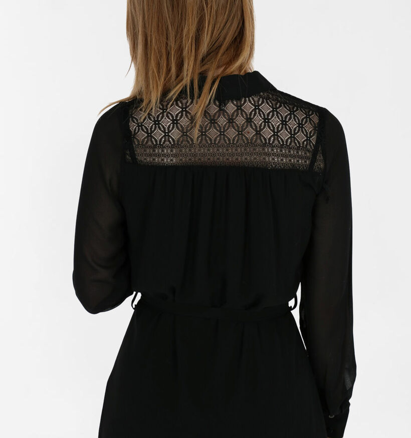 Tramontana Robe Chemise en Noir (282027)