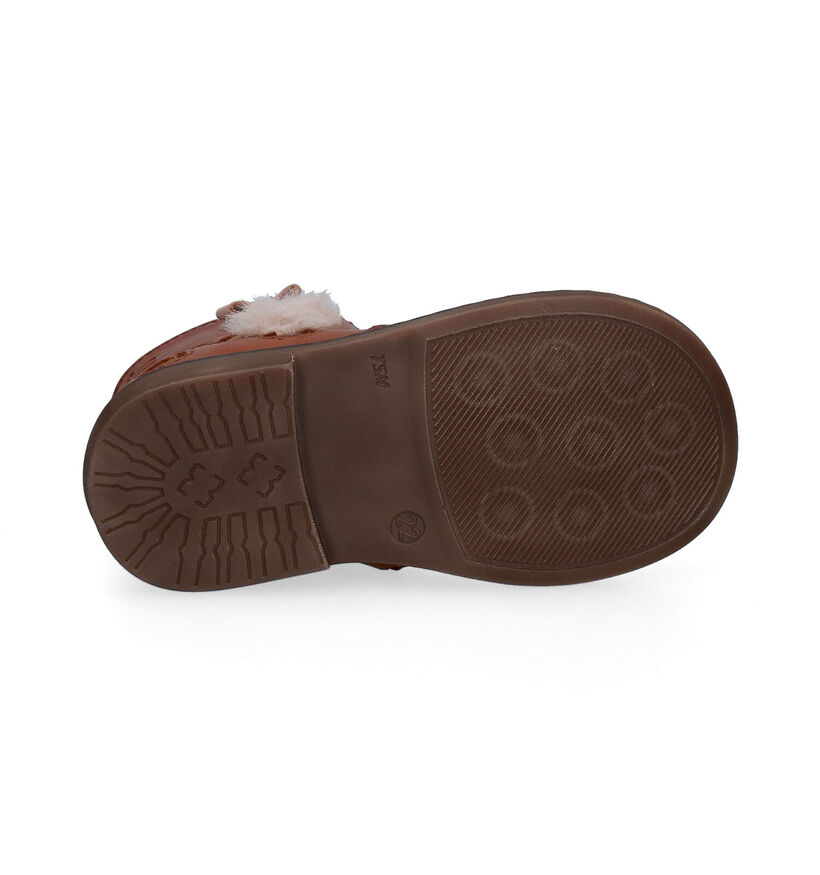 Romagnoli Bottes basses en Cognac en cuir (298517)