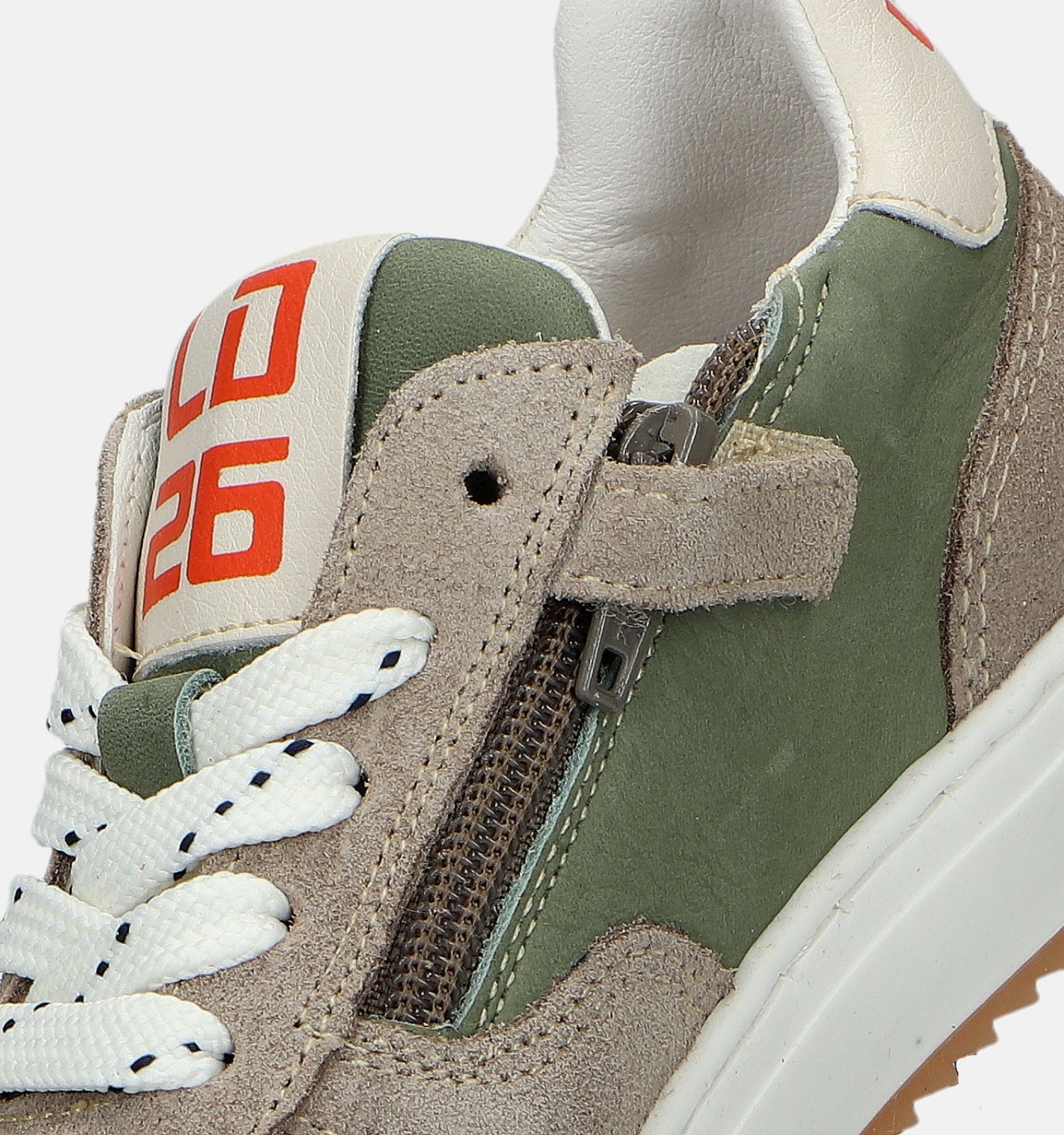 Little David Otto 1B Kaki Veterschoenen Jongens Lage schoenen Online op TORFS.BE