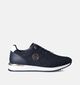 Mexx Gitte Glitter Ellen Blauwe Sneakers voor dames (353416) - geschikt voor steunzolen
