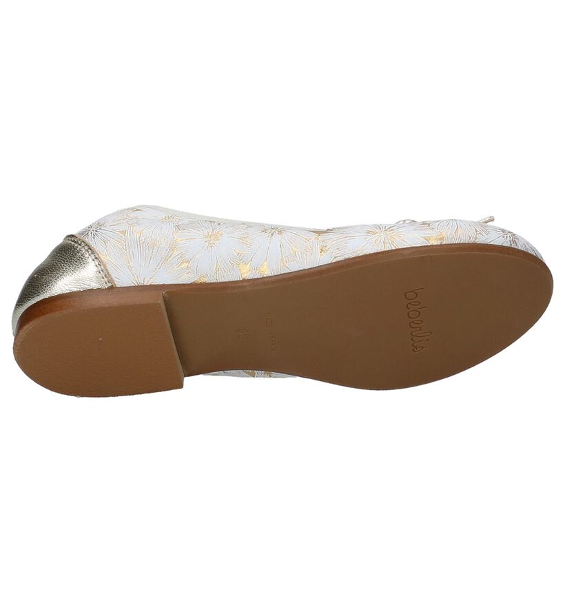 Beberlis Ballerines en Or en cuir (215996)