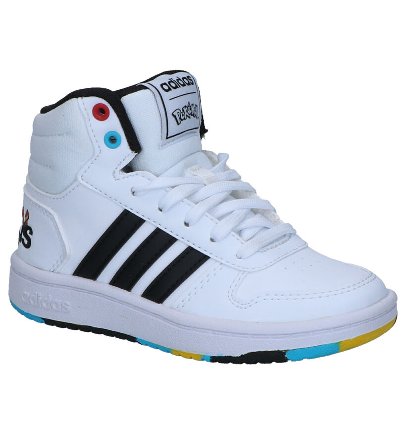 adidas Hoops Zwarte Sneakers voor jongens (299867)