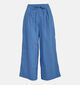 Desires Frances Mid Waisted Blauwe Culotte Broek voor dames (374246)