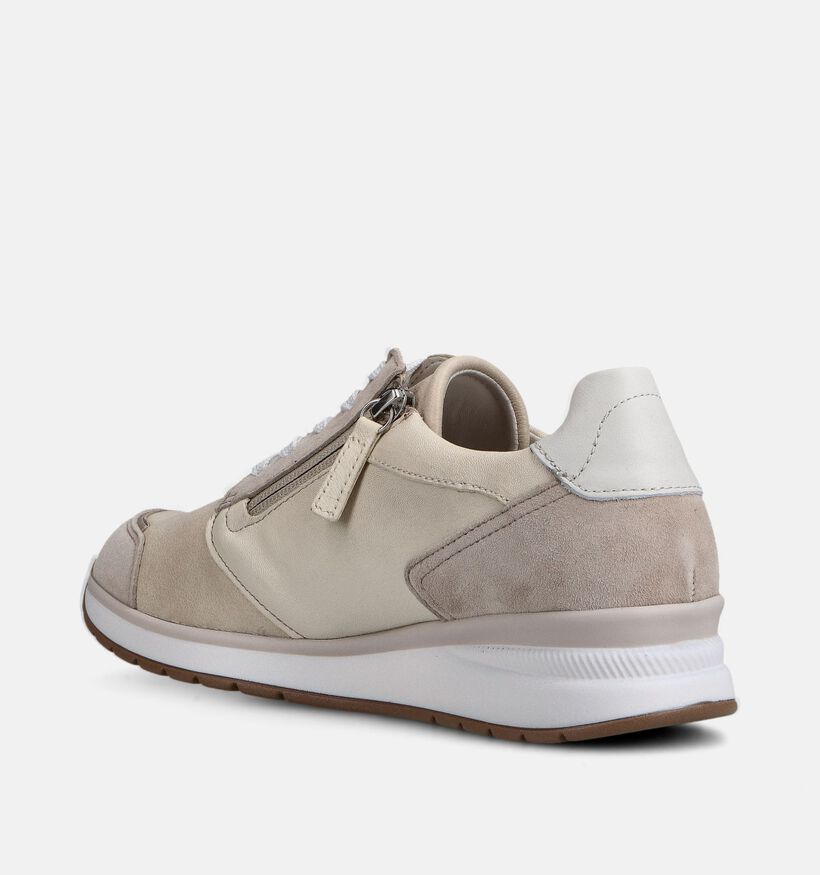 Gabor Lichtbeige Veterschoen voor dames (368357) - geschikt voor steunzolen