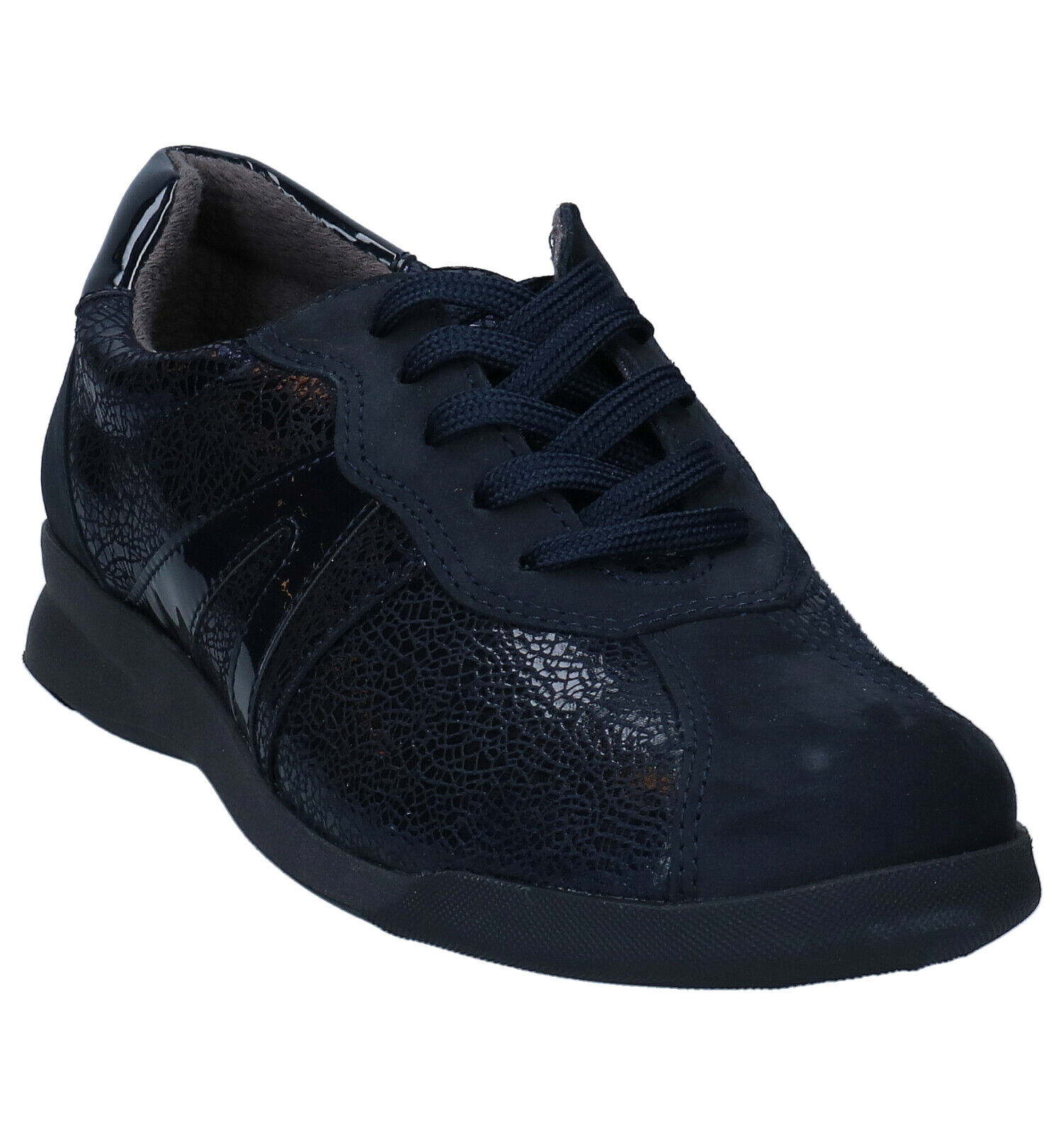 Solemade Juliana Blauwe Veterschoenen Dames Sneakers Online op TORFS.BE