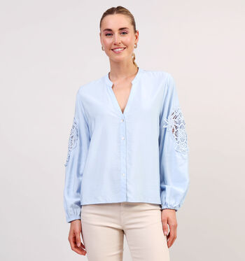 Sisters Point Blouses Blauw