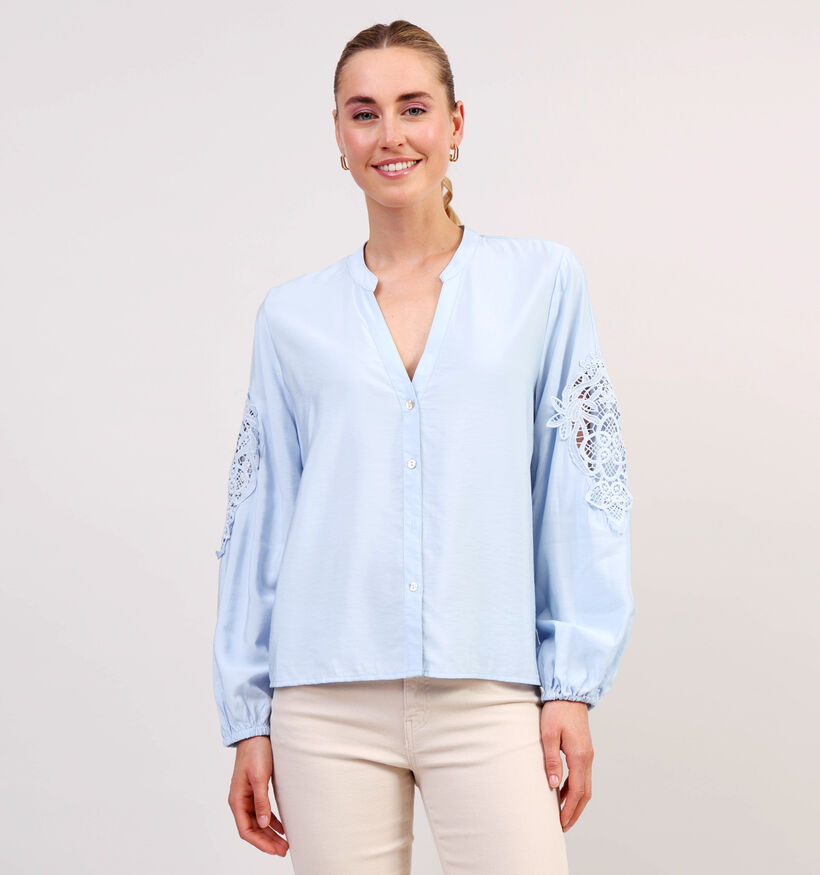 SISTERS POINT Viaba Blouse en Bleu pour femmes (363180)