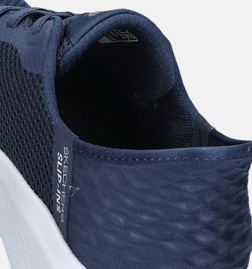 Skechers Slip-ins Go Walk Baskets en Bleu pour femmes (350359)