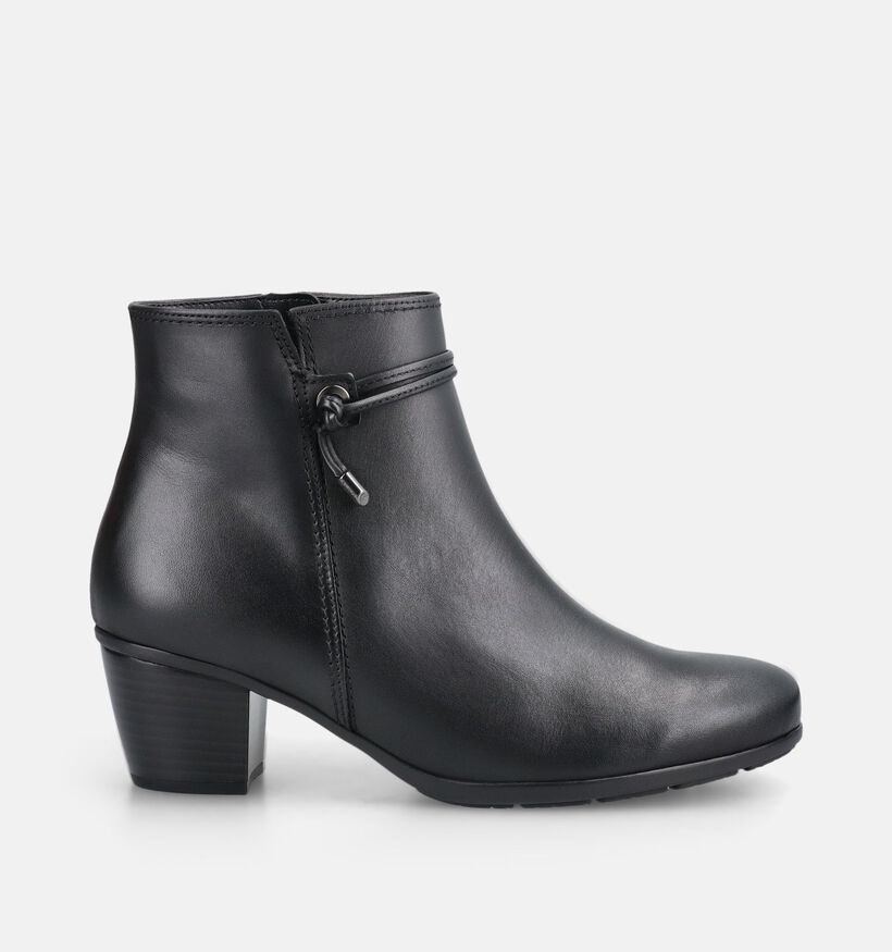 Gabor Best Fitting Enkellaarzen met Lage Hak voor dames (380071) - geschikt voor steunzolen