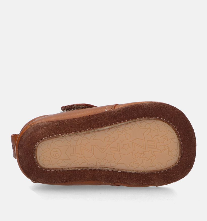 Enfant Chaussons pour bébé en Cognac pour filles, garçons (330313)