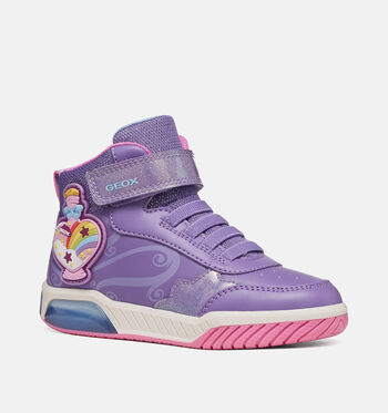 Geox Respira High Baskets Violet/Bleu/Rose