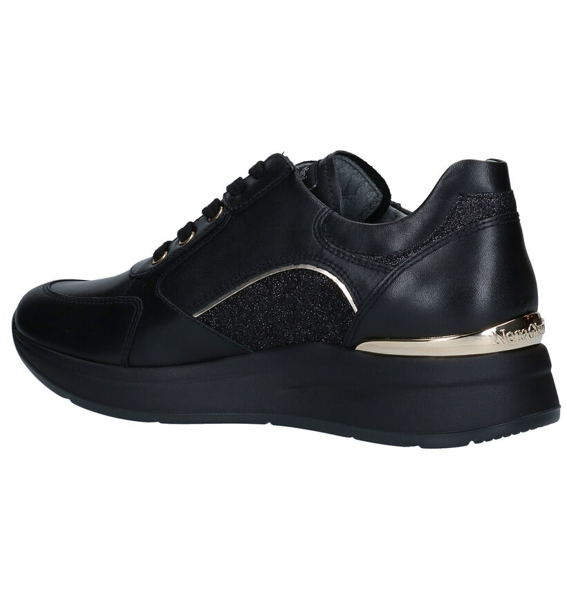 NeroGiardini Baskets casual en Noir en cuir (296637)