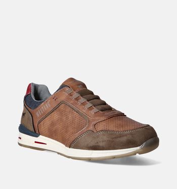 Mustang Lage schoenen Cognac